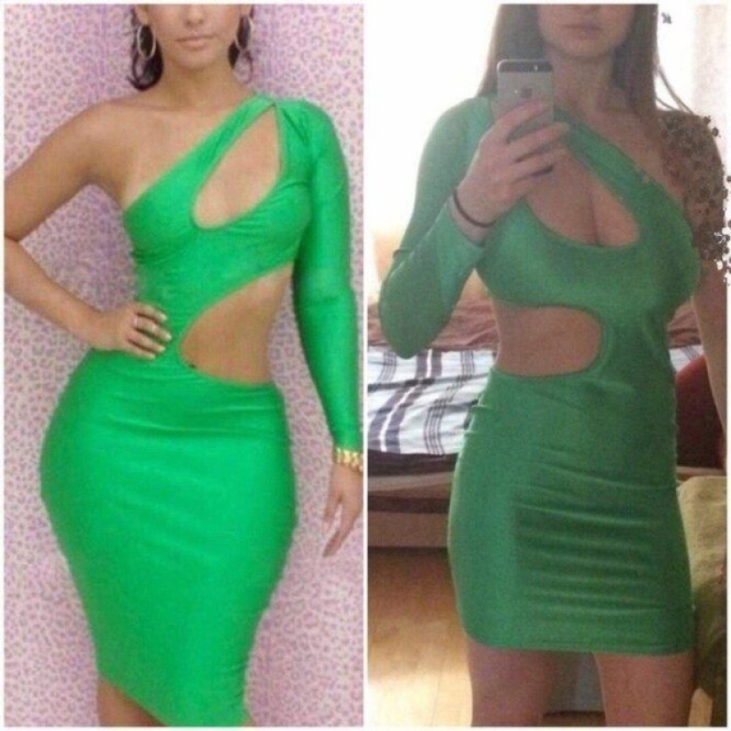 Waiting vs. reality: what do "sexy" dresses look like with AliExpress