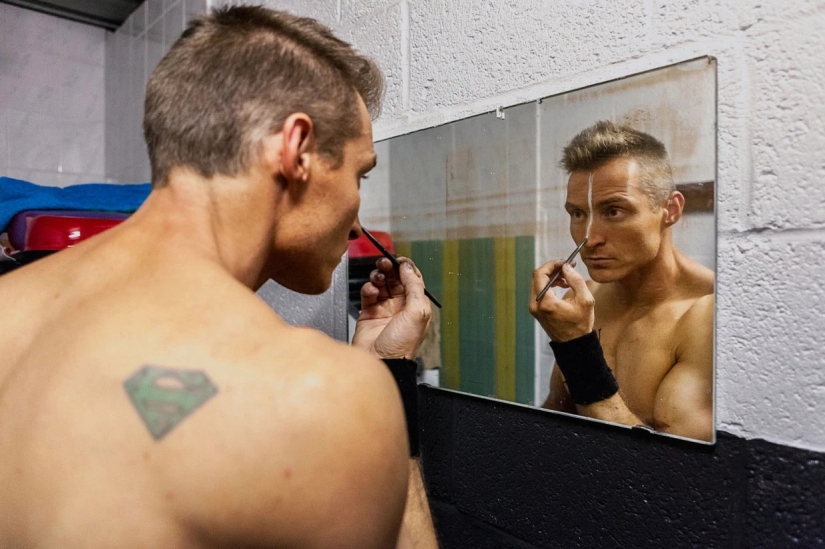 War paint: the crazy world of European wrestling