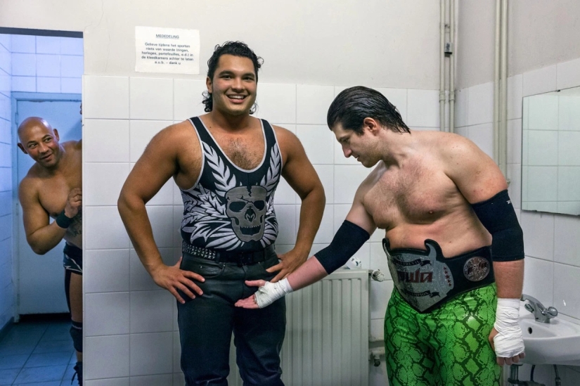 War paint: the crazy world of European wrestling