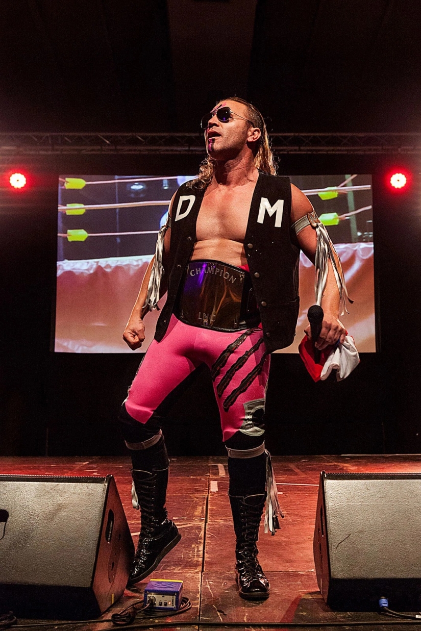 War paint: the crazy world of European wrestling