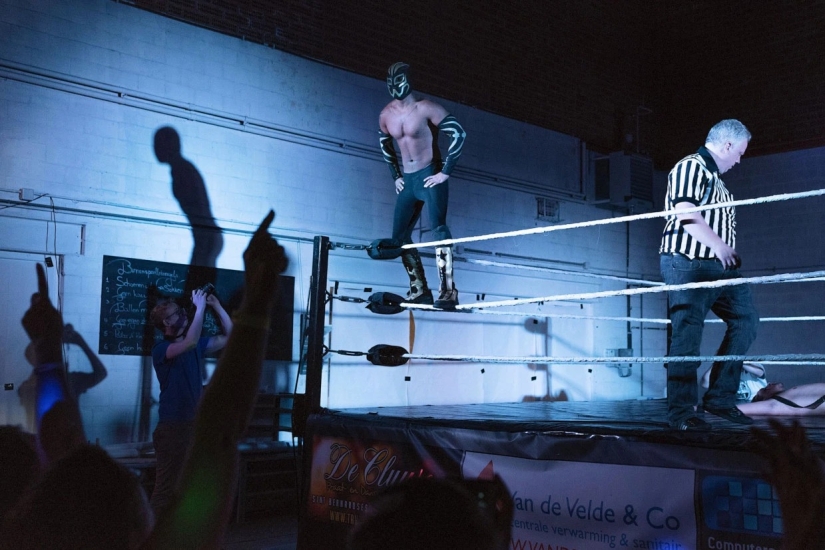 War paint: the crazy world of European wrestling