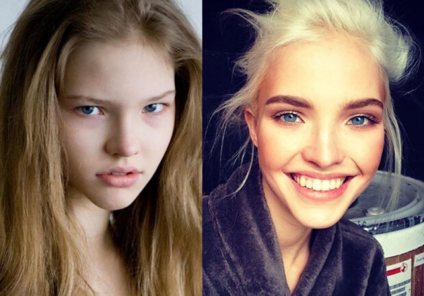 What did famous Russian models look like before they became successful What did famous Russian models look like before they became successful