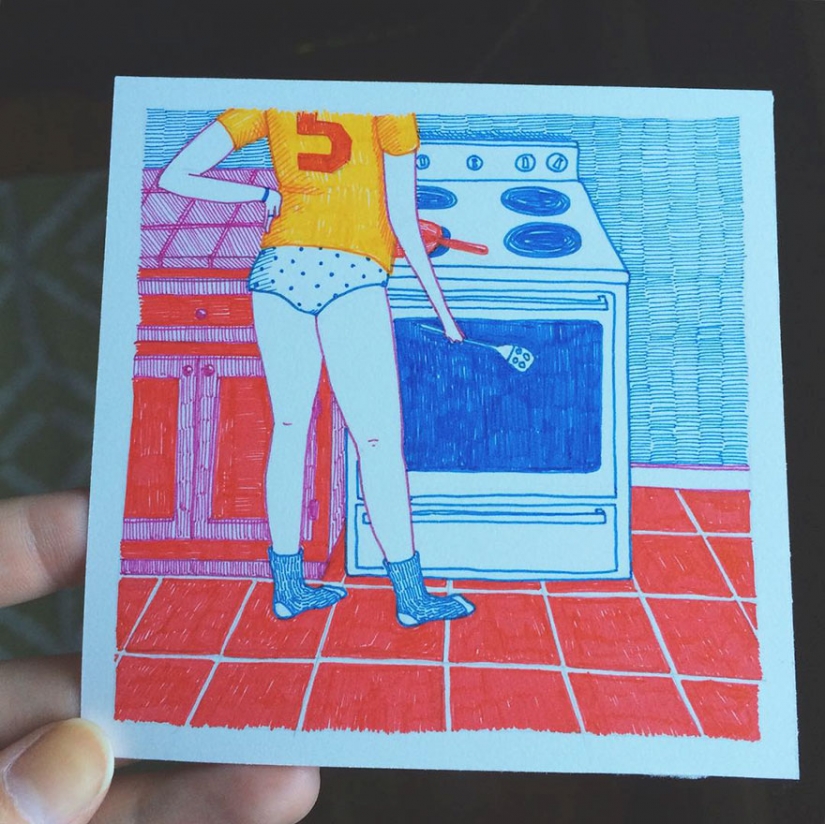 What do women do when Instagram followers don't look at them?