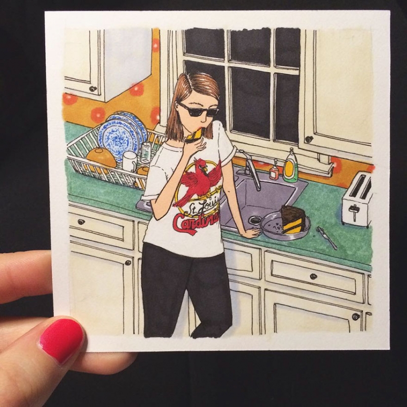 What do women do when Instagram followers don't look at them?