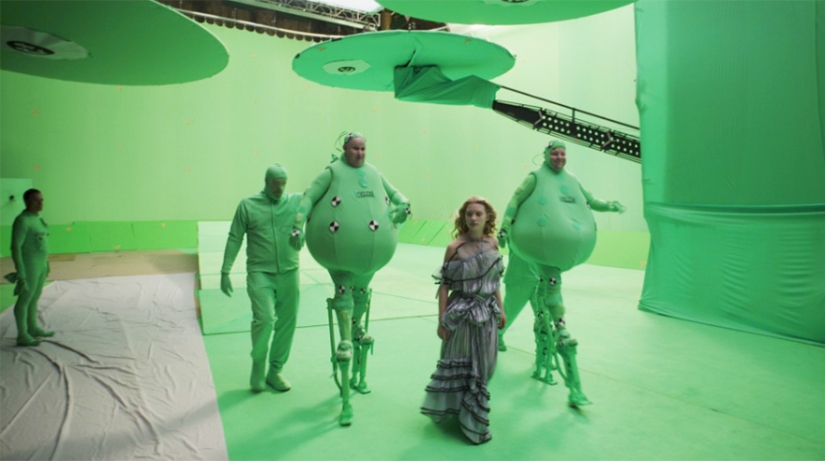 What modern films look like before and after applying special effects