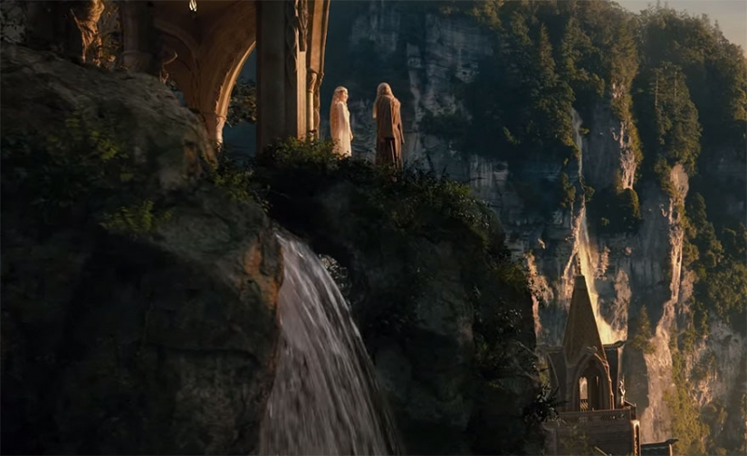 What modern films look like before and after applying special effects