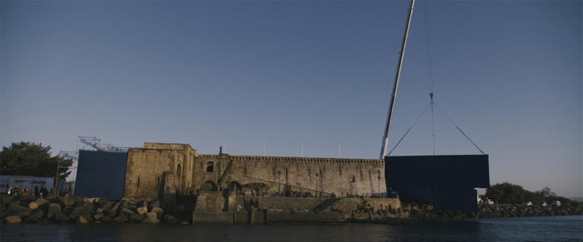 What modern films look like before and after applying special effects