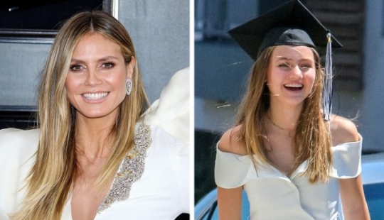 What the children of the most beautiful women of our time look like