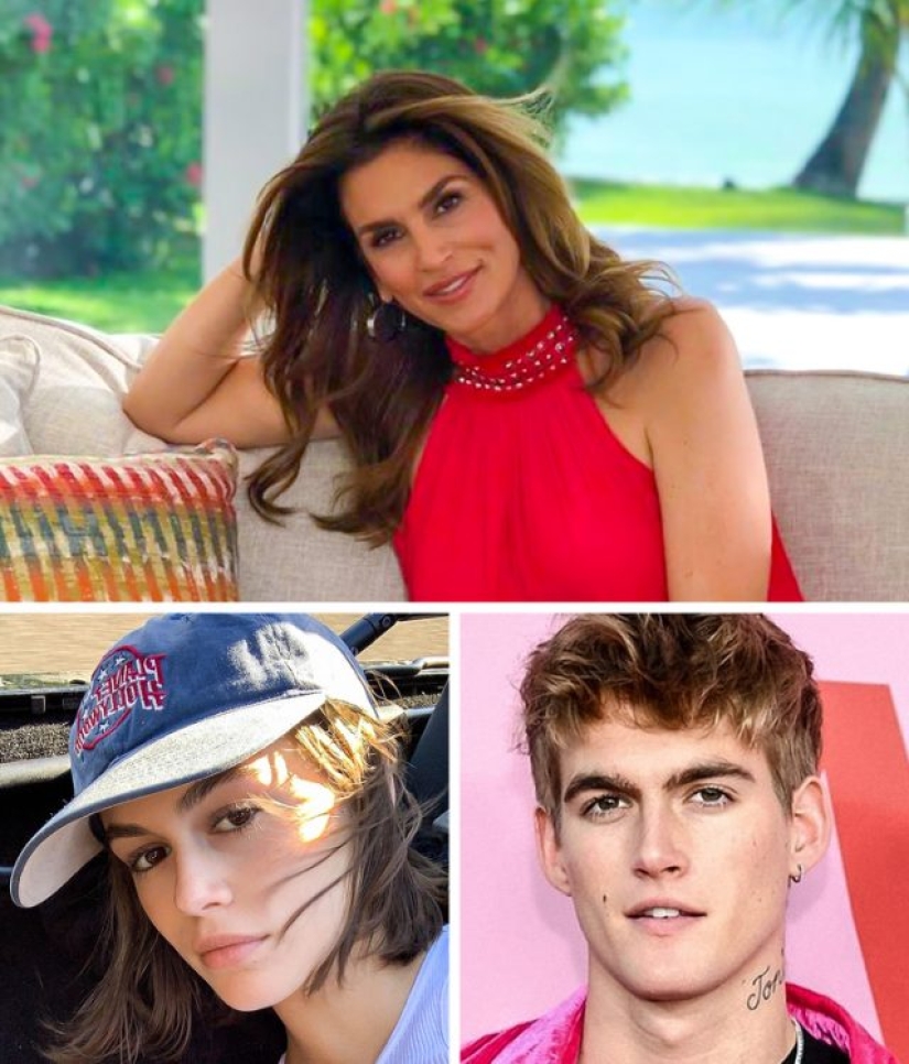 What the children of the most beautiful women of our time look like