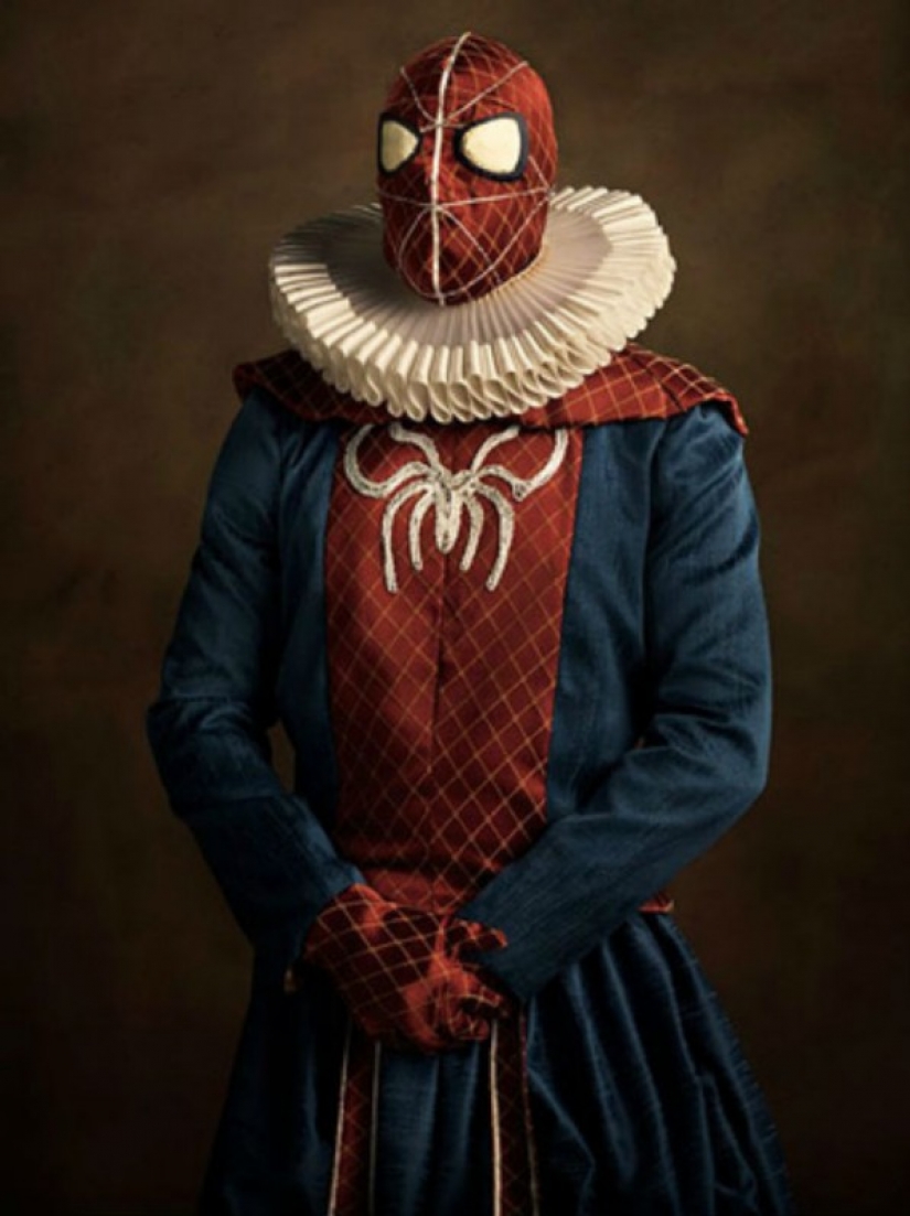 What would superheroes and villains look like in the paintings of Flemish artists What would superheroes and villains look like in the paintings of Flemish artists