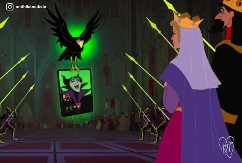 What would the Disney characters be like in the reality of 2020