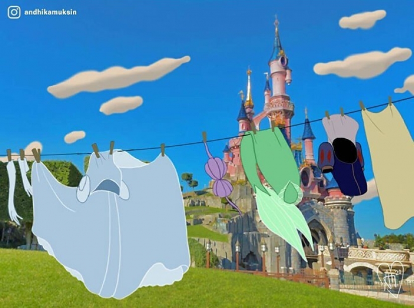 What would the Disney characters be like in the reality of 2020