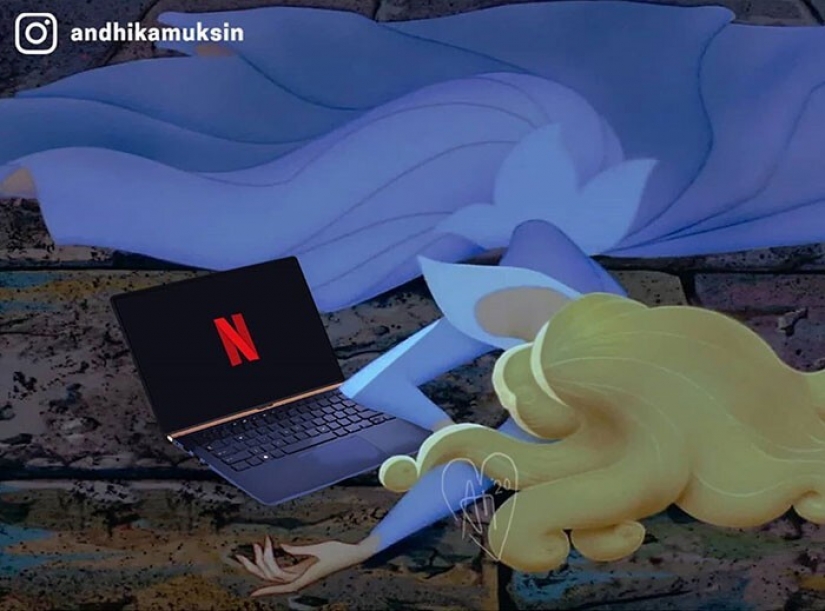 What would the Disney characters be like in the reality of 2020