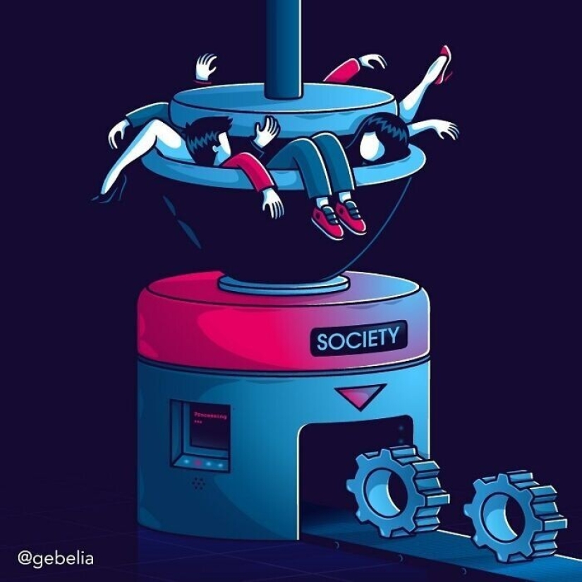 What's wrong with our Society: 25 thought-provoking illustrations What's wrong with our Society: 25 thought-provoking illustrations