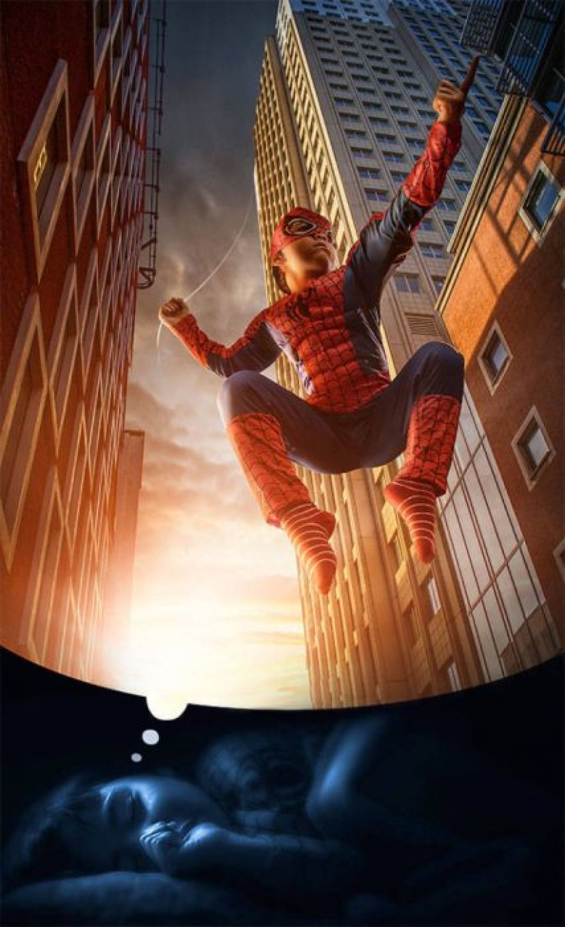 When your father is a Photoshop master