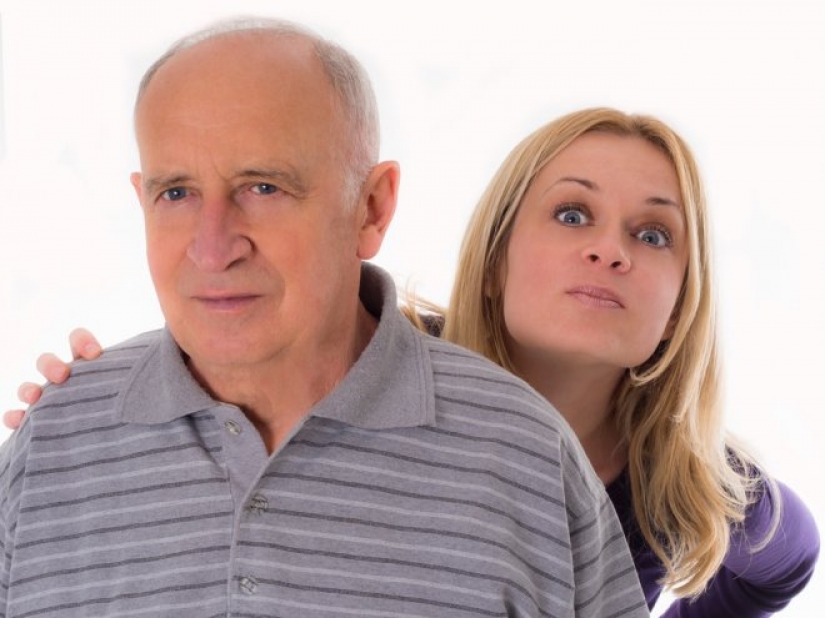 Why do girls choose men much older than themselves