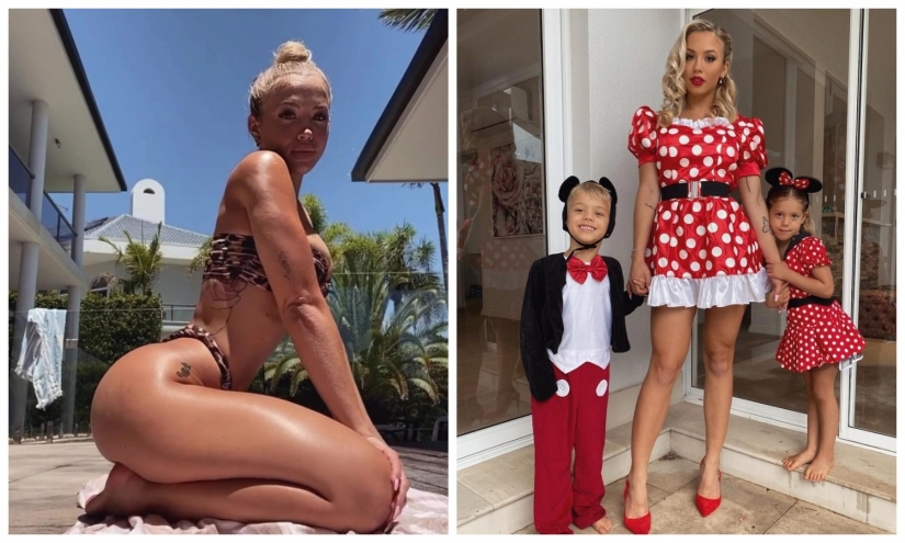 Why was the Australian woman criticized to the nines, who showed the flaws of the figure after childbirth