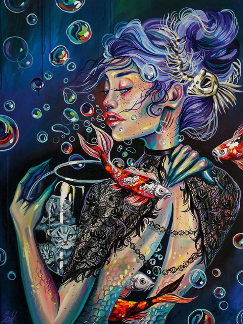 Witches and Cats: 12 mystical zodiac signs Witches and Cats: 12 mystical zodiac signs