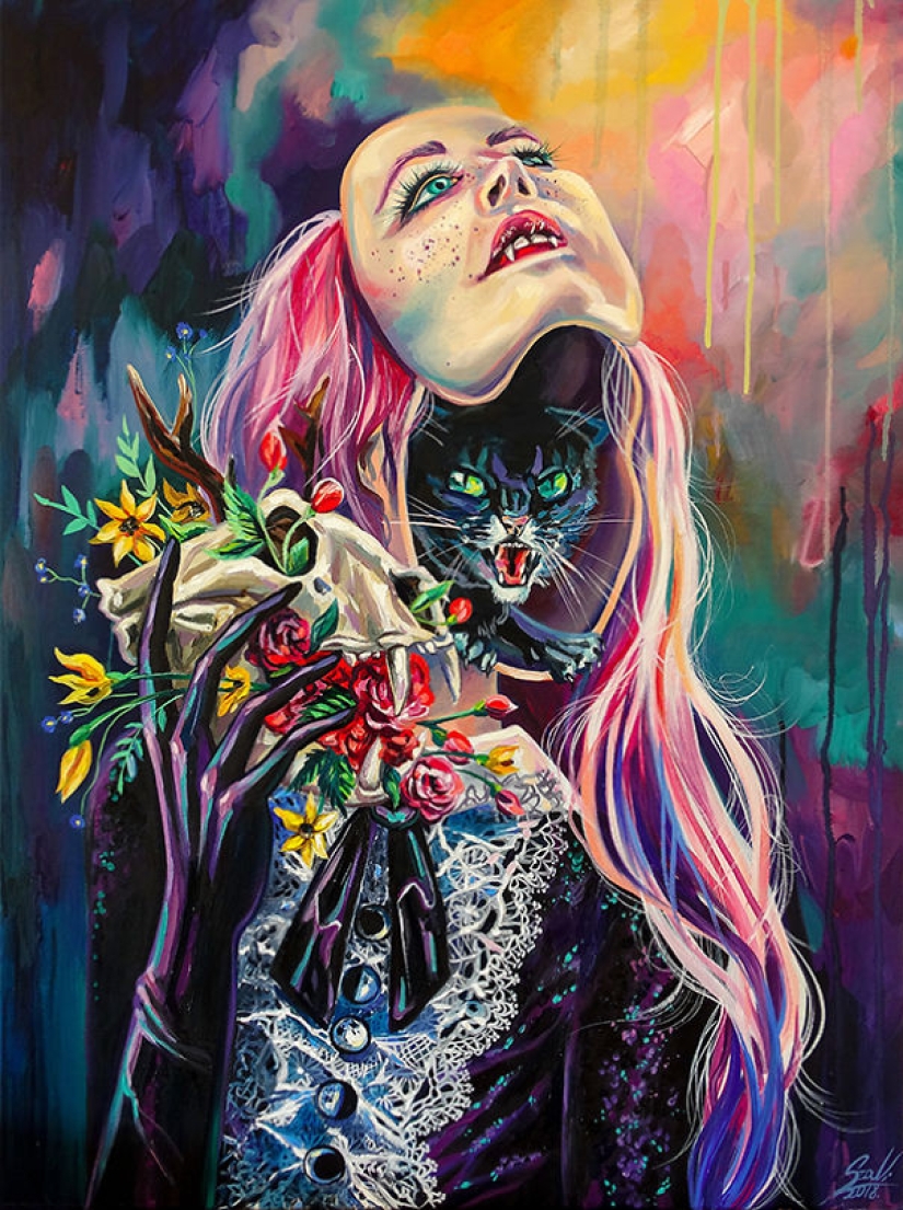 Witches and Cats: 12 mystical zodiac signs Witches and Cats: 12 mystical zodiac signs