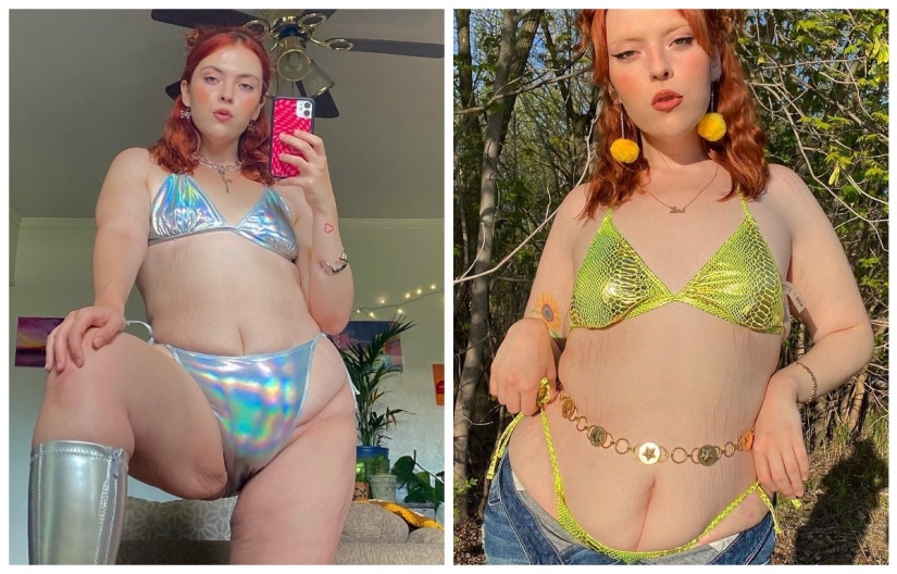 With a sagging belly, but high self-esteem: Liberated Jessica Blair and her photos in lingerie With a sagging belly, but high self-esteem: Liberated Jessica Blair and her photos in lingerie