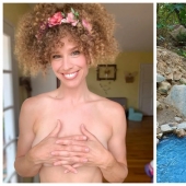 Without clothes and without complexes: why a young mother from Los Angeles prefers to go naked