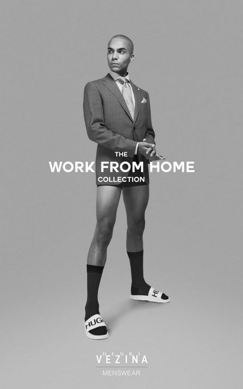 Without pants: a brand from Canada has presented its own version of clothing for working from home Without pants: a brand from Canada has presented its own version of clothing for working from home