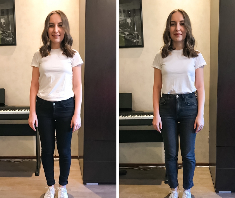 Women have tried 12 pieces of clothing that help them look slimmer, and they shared their photos