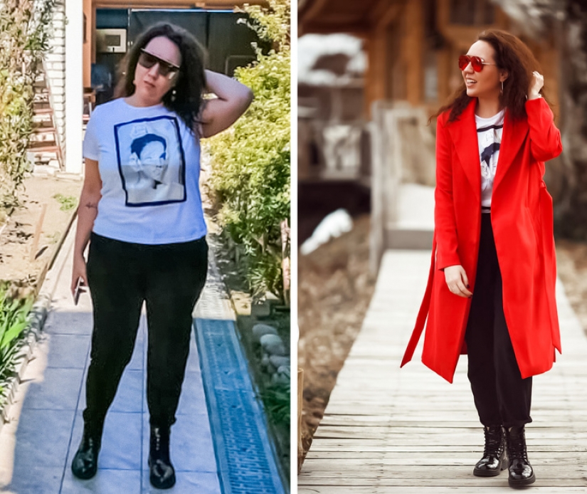 Women have tried 12 pieces of clothing that help them look slimmer, and they shared their photos