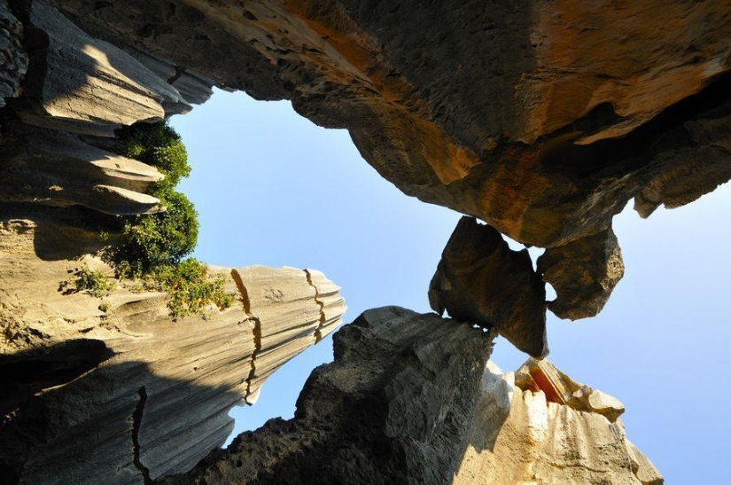 Wonders of the world: stone forest in Shilin, China