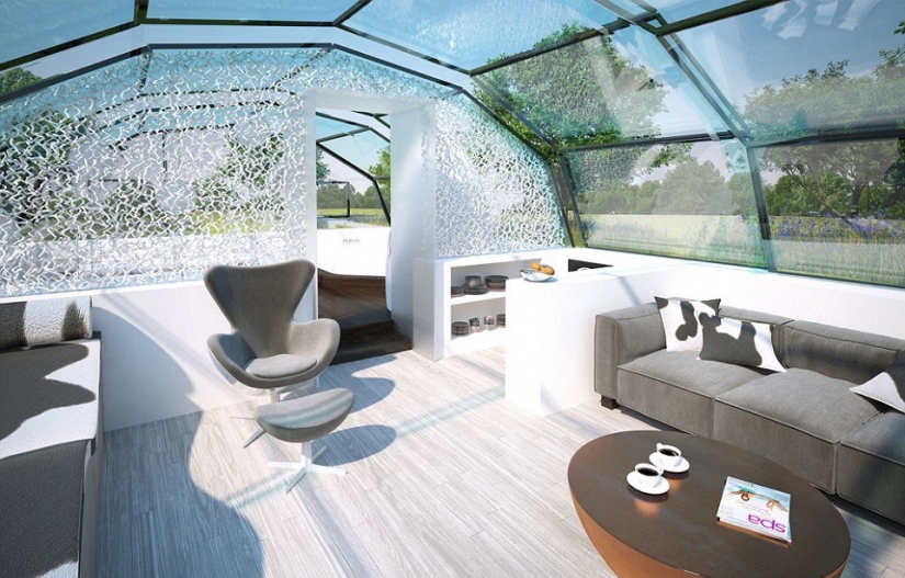 Would you like to live in a glass house?
