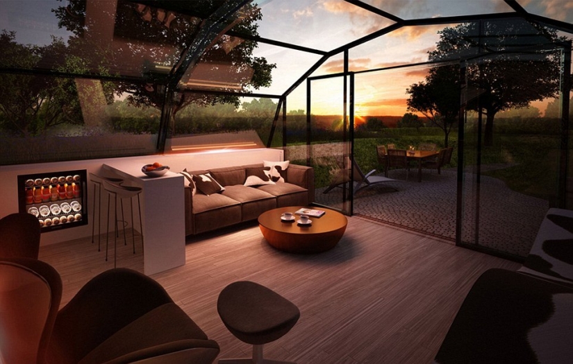 Would you like to live in a glass house?