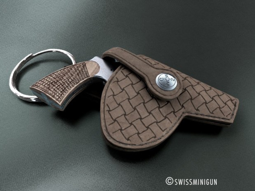 Yes, he's shooting! The smallest combat revolver was made in Switzerland Yes, he's shooting! The smallest combat revolver was made in Switzerland