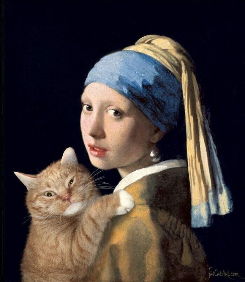 Zaratustra-gato de San Petersburgo, que se convirtió en parte de las obras maestras del arte mundial