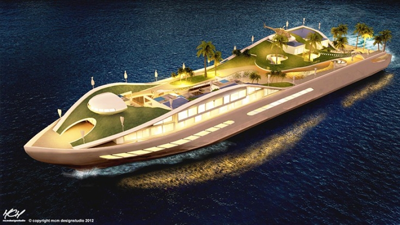 10 amazing "superyachts" of the future 10 amazing "superyachts" of the future