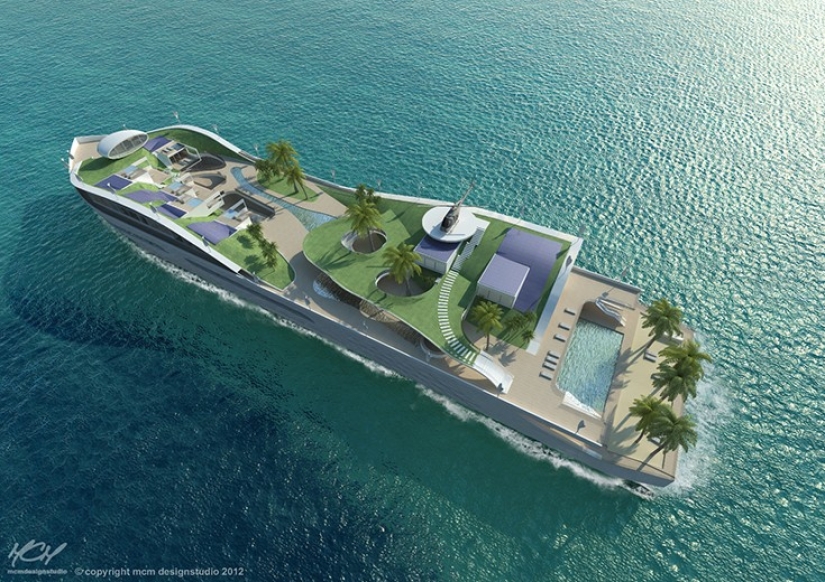 10 amazing "superyachts" of the future 10 amazing "superyachts" of the future