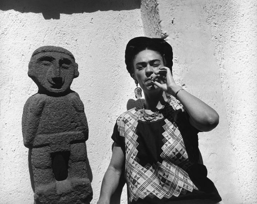 10 rare photos of Frida Kahlo in the last years of her life