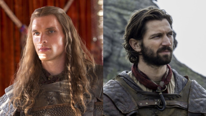 10 replacements of the actors of the series "Game of Thrones" that went unnoticed