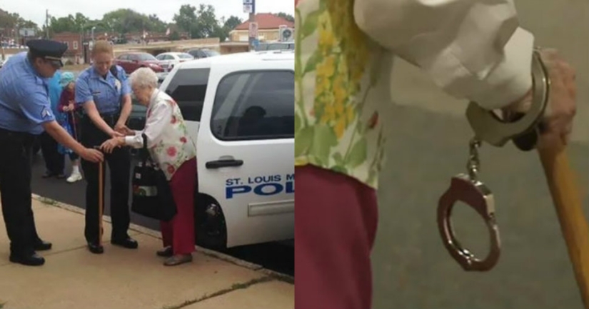 102-year-old grandmother was arrested so that she crossed out the item "To be arrested" from the wish list 102-year-old grandmother was arrested so that she crossed out the item "To be arrested" from the wish list