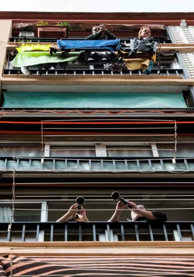 12 ejemplos de cómo las personas se han adaptado a la cuarentena