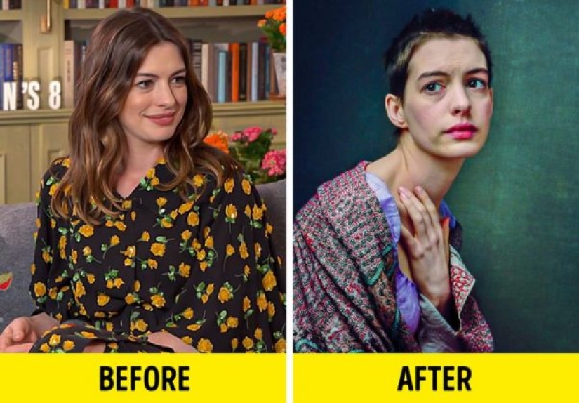 13 actores que fueron a medidas radicales para el papel