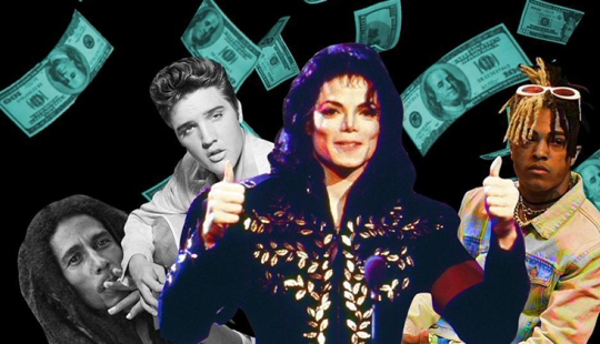 13 dead celebrities who earned the most in 2018