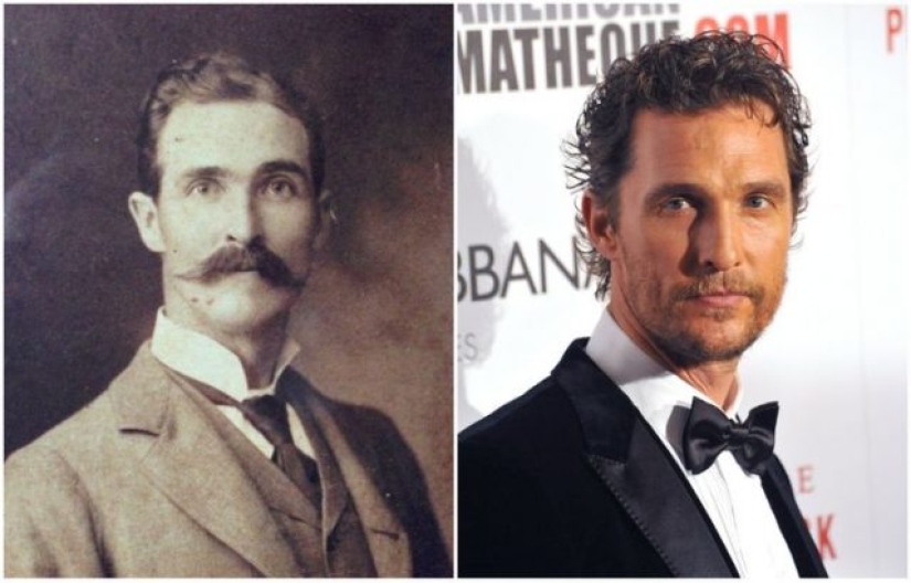 14 famous people and their exact copies from other centuries