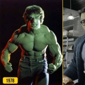 14 superheroes during their first appearance on the screen and now