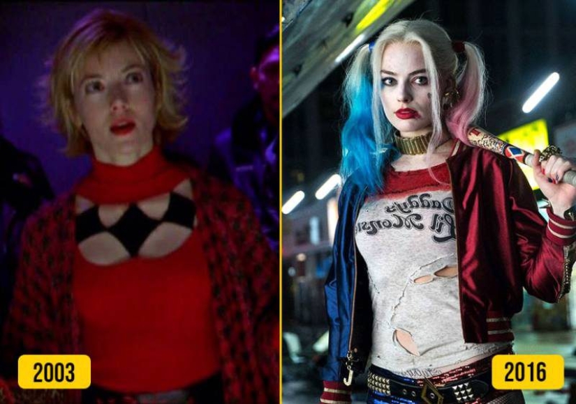 14 superheroes during their first appearance on the screen and now