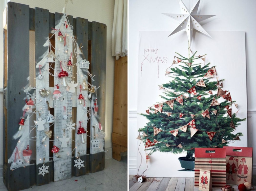 15 ideas for a creative Christmas tree
