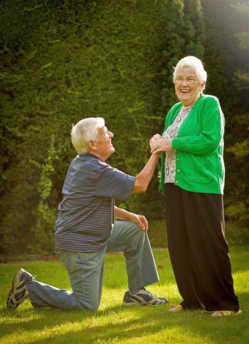 15 photos about love, which is not afraid of age