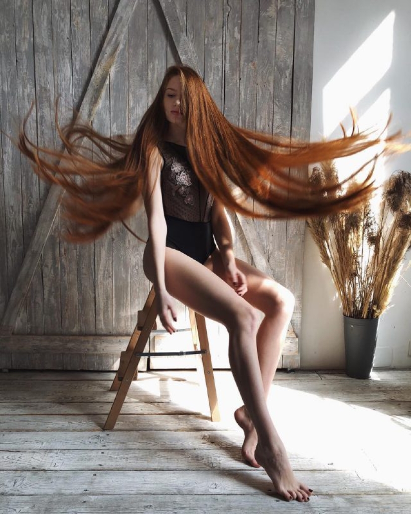 15 photos of "Russian Rapunzel" by Anastasia Sidorova