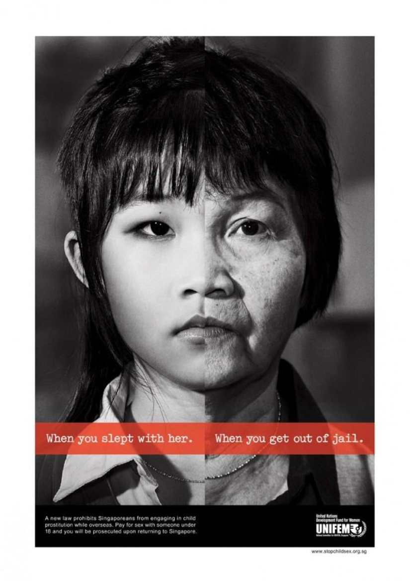 15 vivid examples of social advertising against prostitution 15 vivid examples of social advertising against prostitution