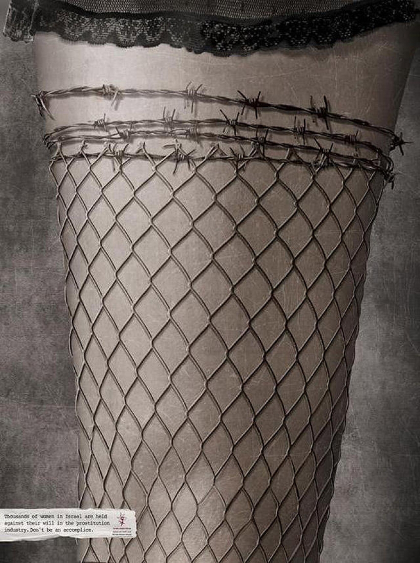 15 vivid examples of social advertising against prostitution 15 vivid examples of social advertising against prostitution