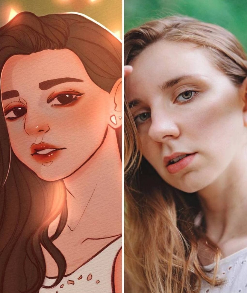 16 artistas realizaron un experimento inusual con retratos de un fotógrafo francés